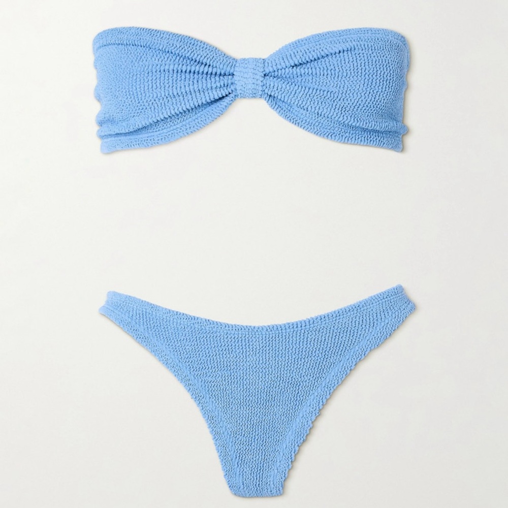 NWT Hunza g tina bikini in cornflower